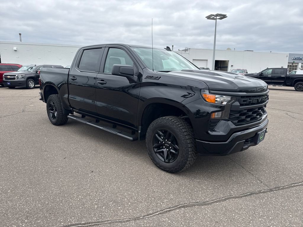 Certified 2024 Chevrolet Silverado 1500 Custom Trail Boss w/ Midnight Edition AWD/4WD image 9