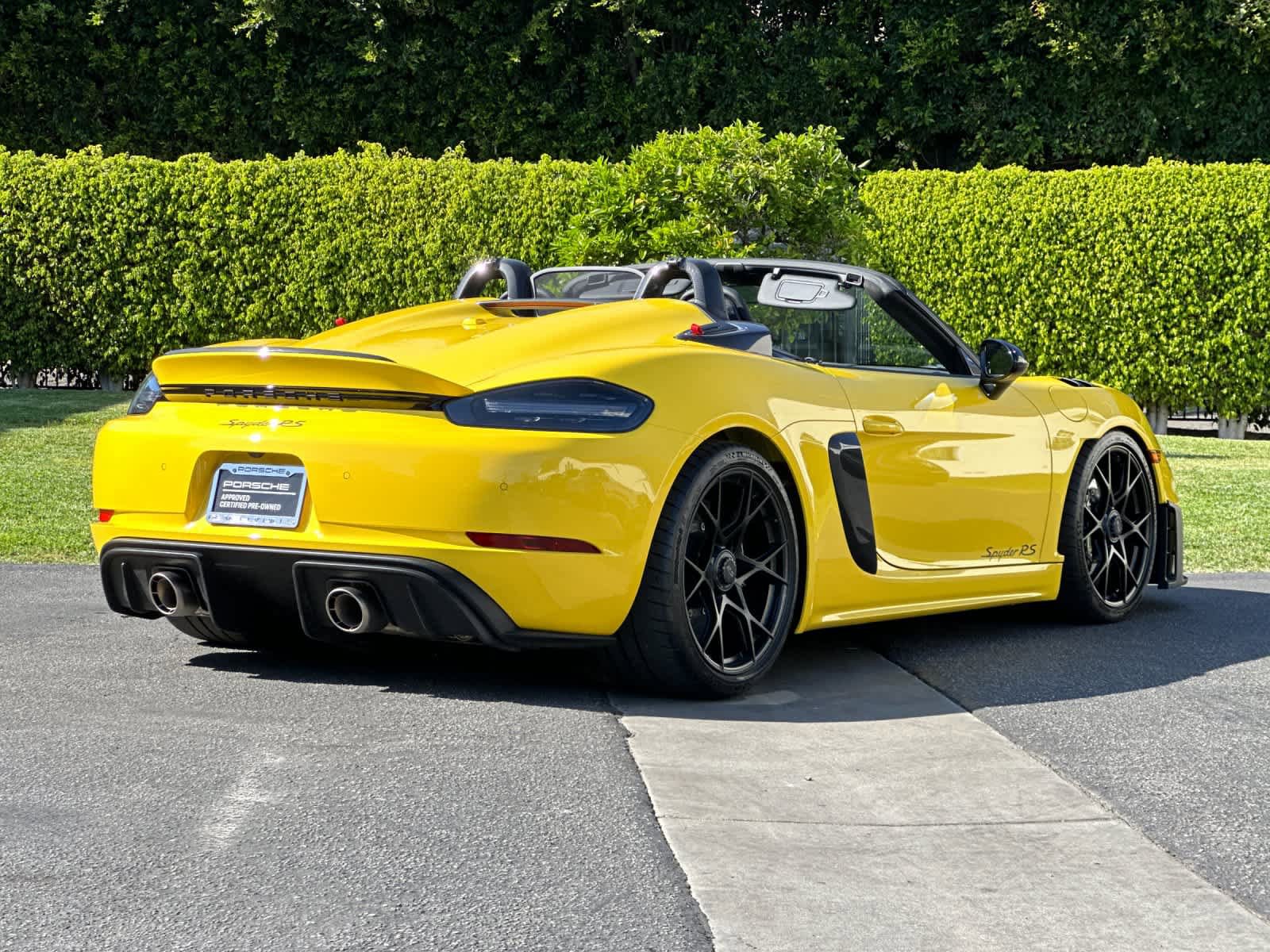 Certified 2025 Porsche 718 Boxster Spyder RS w/ Weissach Package image 7