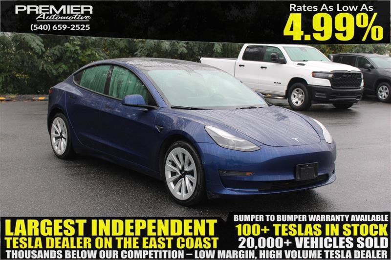 Used 2022 Tesla Model 3 Standard Range