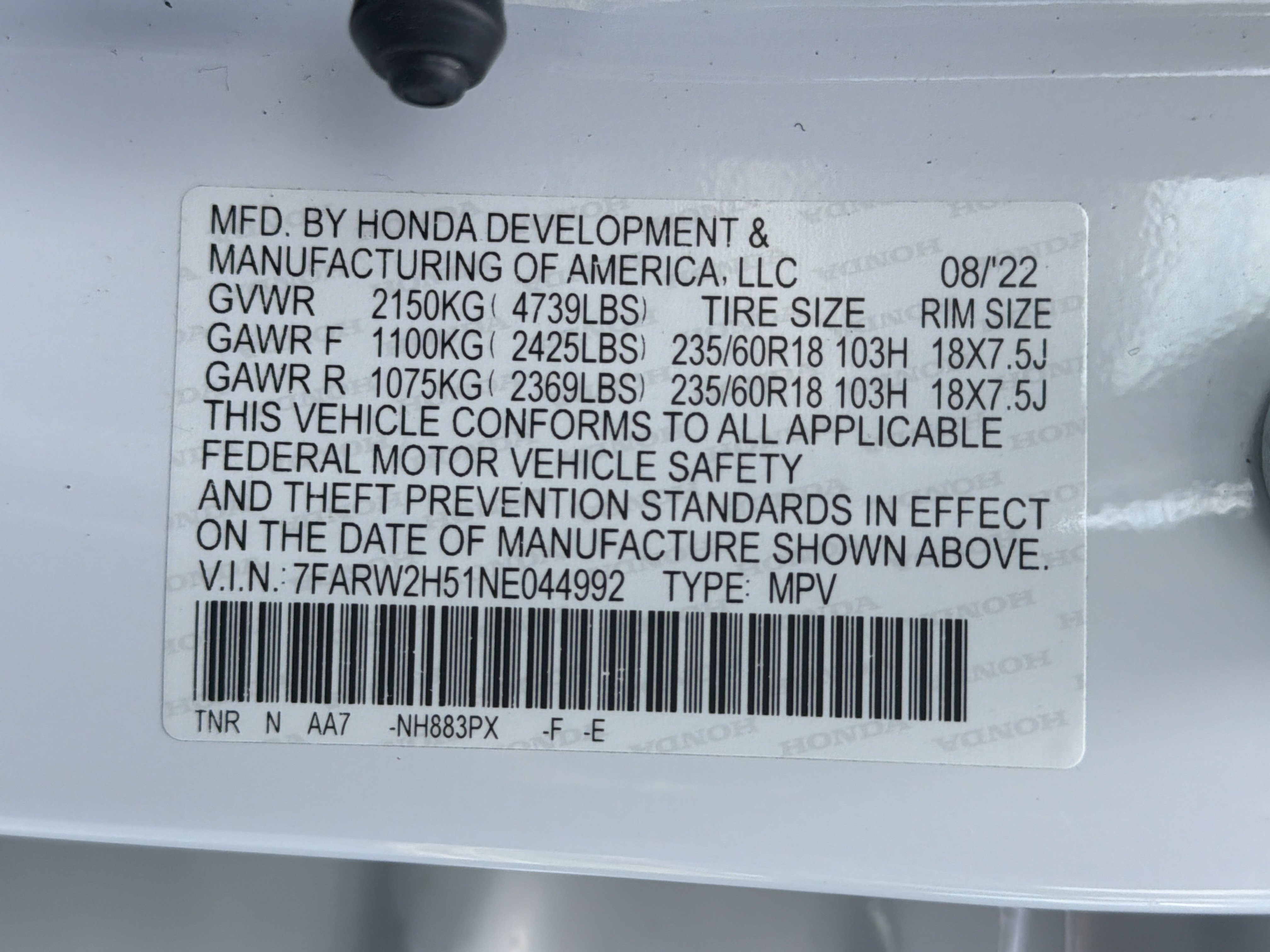 Certified 2022 Honda CR-V EX image 36