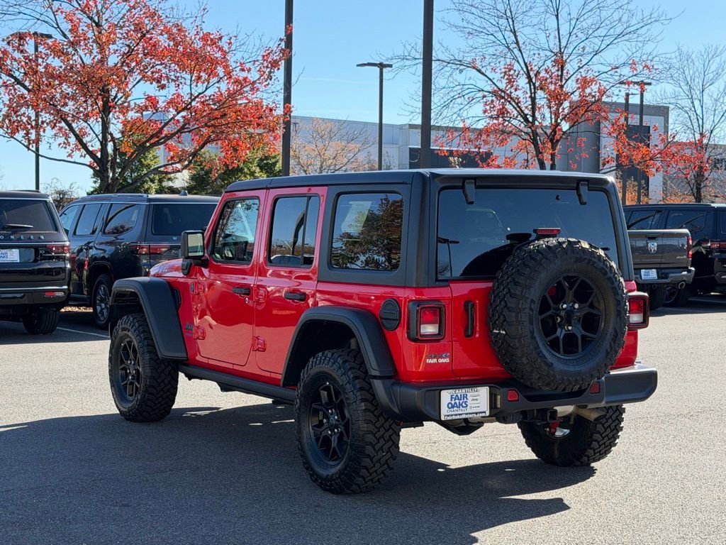 Certified 2025 Jeep Wrangler Unlimited Sport S 4xe image 9