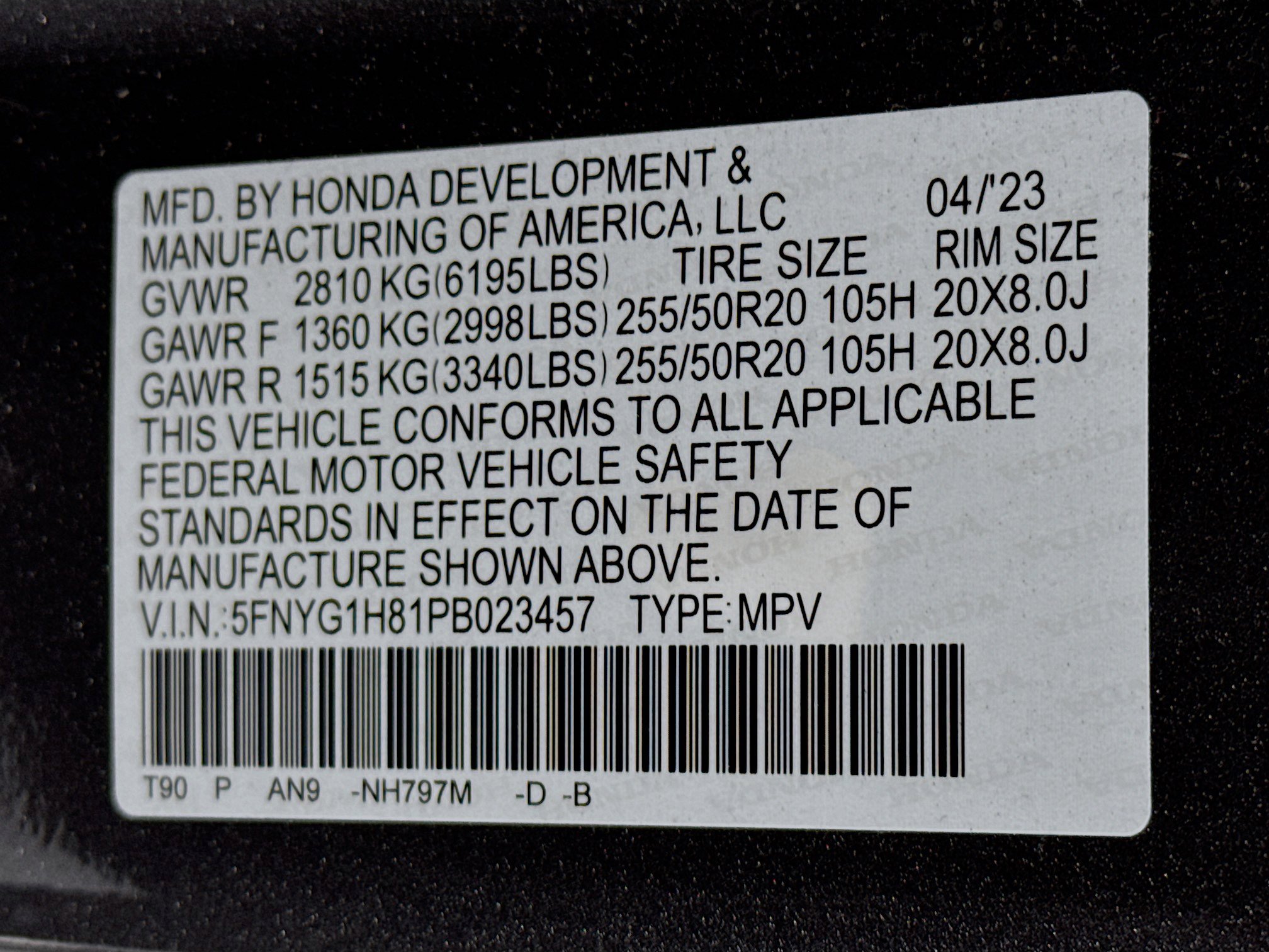 Certified 2023 Honda Pilot Elite image 35