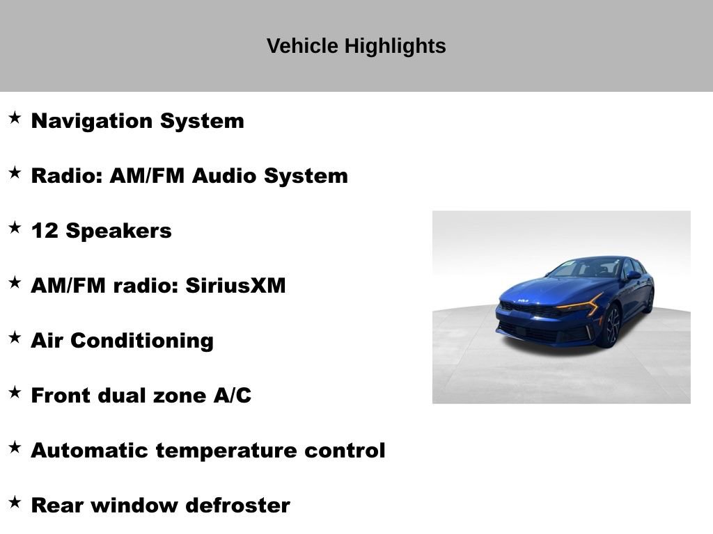 Certified 2025 Kia K5 EX FWD image 19