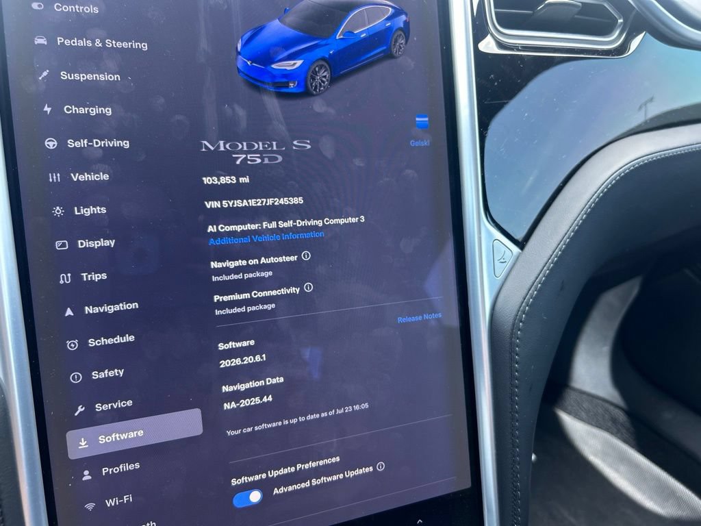 Used 2018 Tesla Model S 75D AWD/4WD image 9