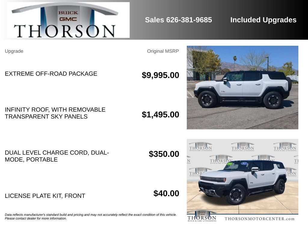 Used 2025 GMC Hummer EV 3X w/ Extreme Off-Road Package AWD/4WD image 7