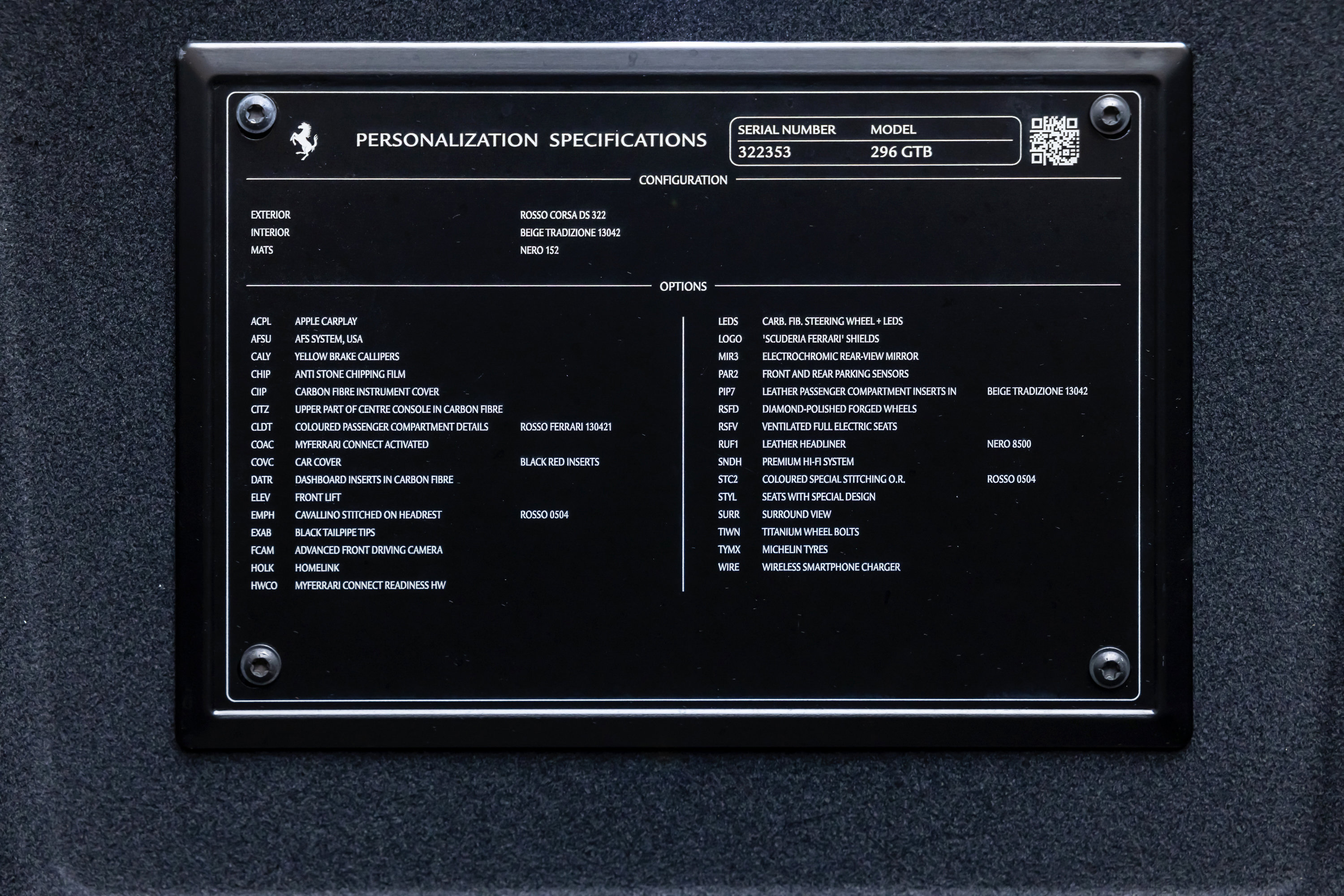 Certified 2025 Ferrari 296 GTB image 43