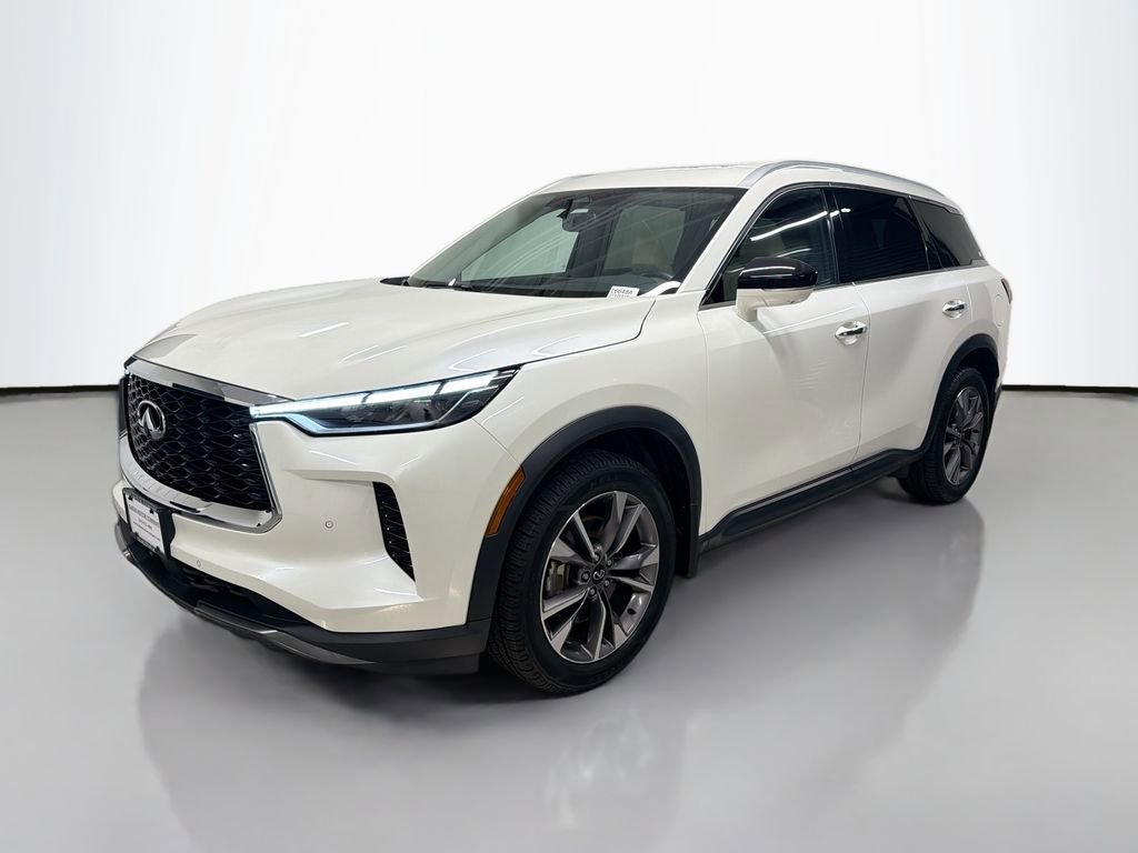Certified 2022 INFINITI QX60 Luxe w/ Cargo Package AWD/4WD video 1