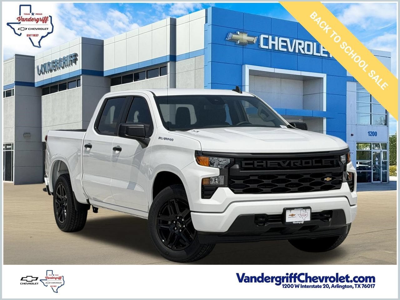 New 2026 Chevrolet Silverado 1500 Custom RWD image 1