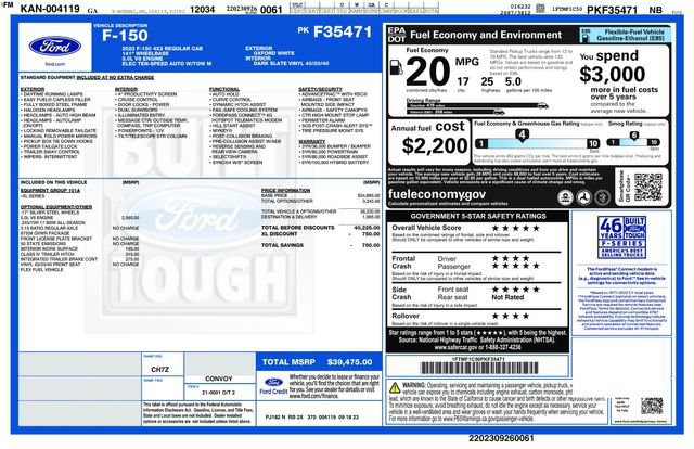 Used 2023 Ford F150 XL RWD image 50