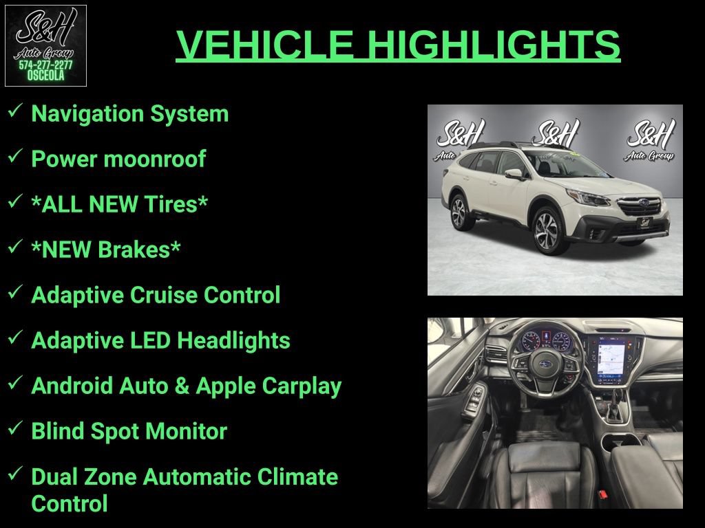 Used 2022 Subaru Outback Limited XT w/ Tech Package 3 AWD/4WD image 3