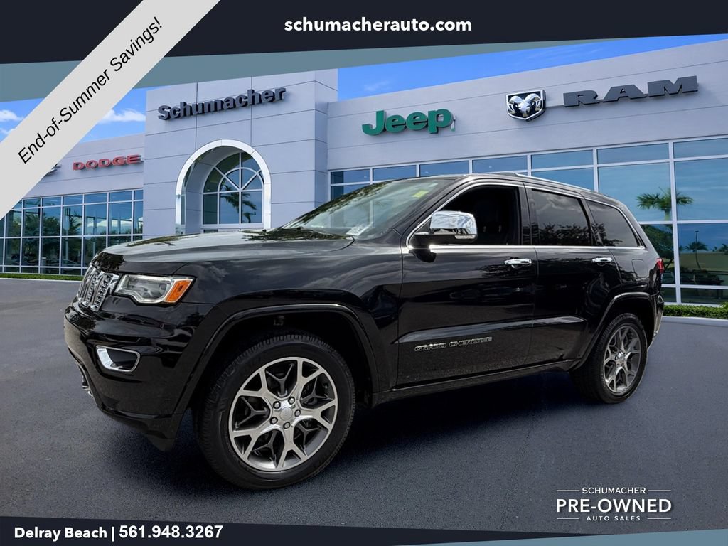 Certified 2020 Jeep Grand Cherokee Overland AWD/4WD image 3