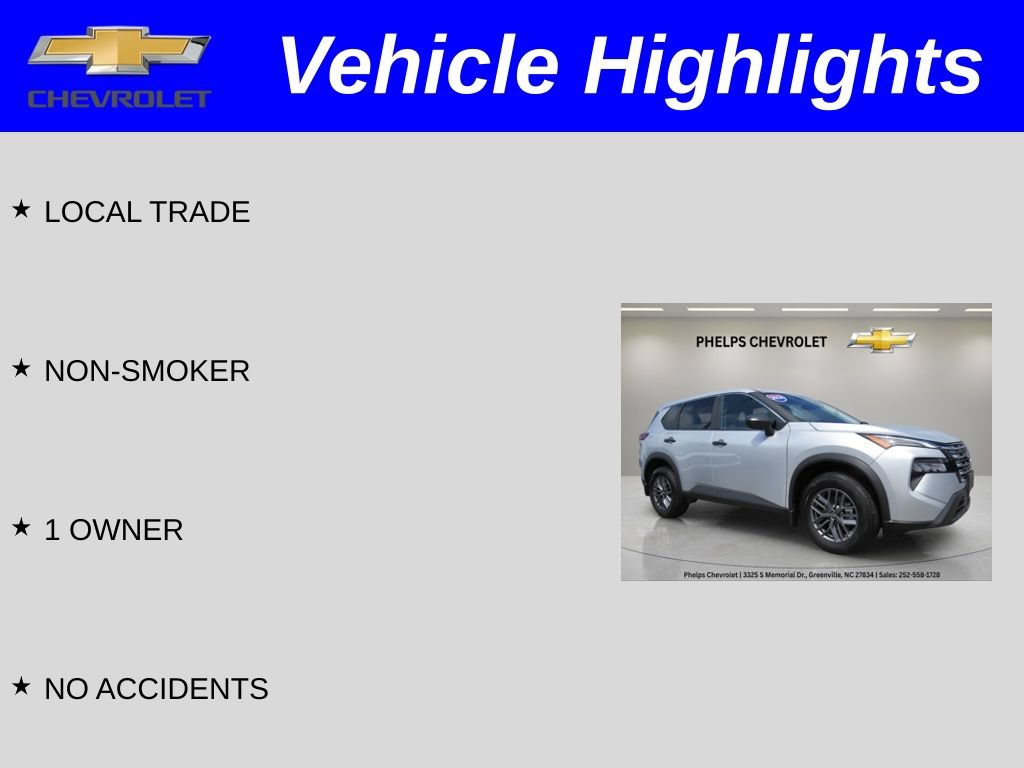 Used 2024 Nissan Rogue S FWD image 2