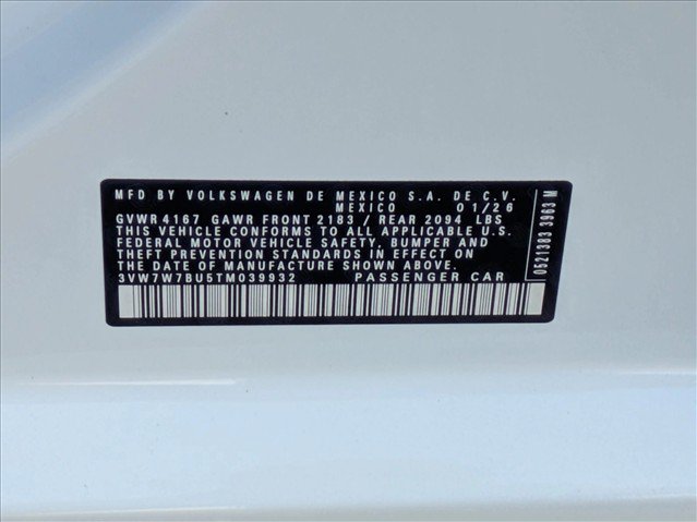 New 2026 Volkswagen Jetta SE FWD image 21