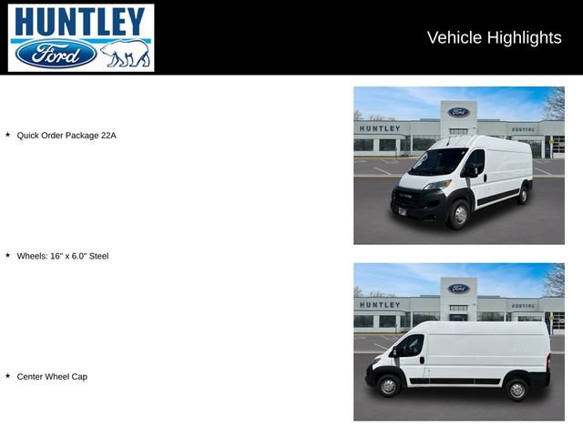 Used 2023 RAM ProMaster 3500 FWD image 2