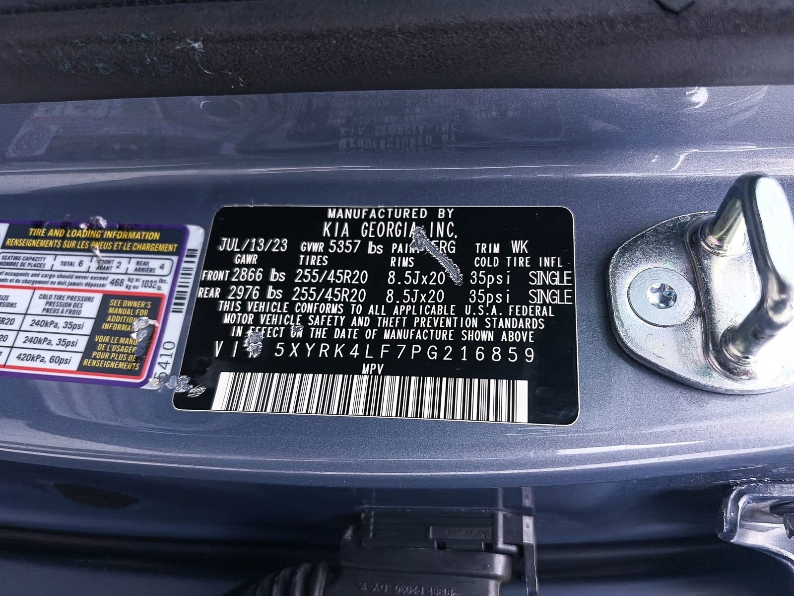 Certified 2023 Kia Sorento SX image 40