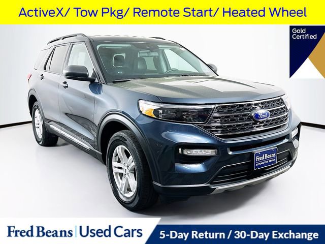 Certified 2022 Ford Explorer XLT w/ Equipment Group 202A AWD/4WD image 1