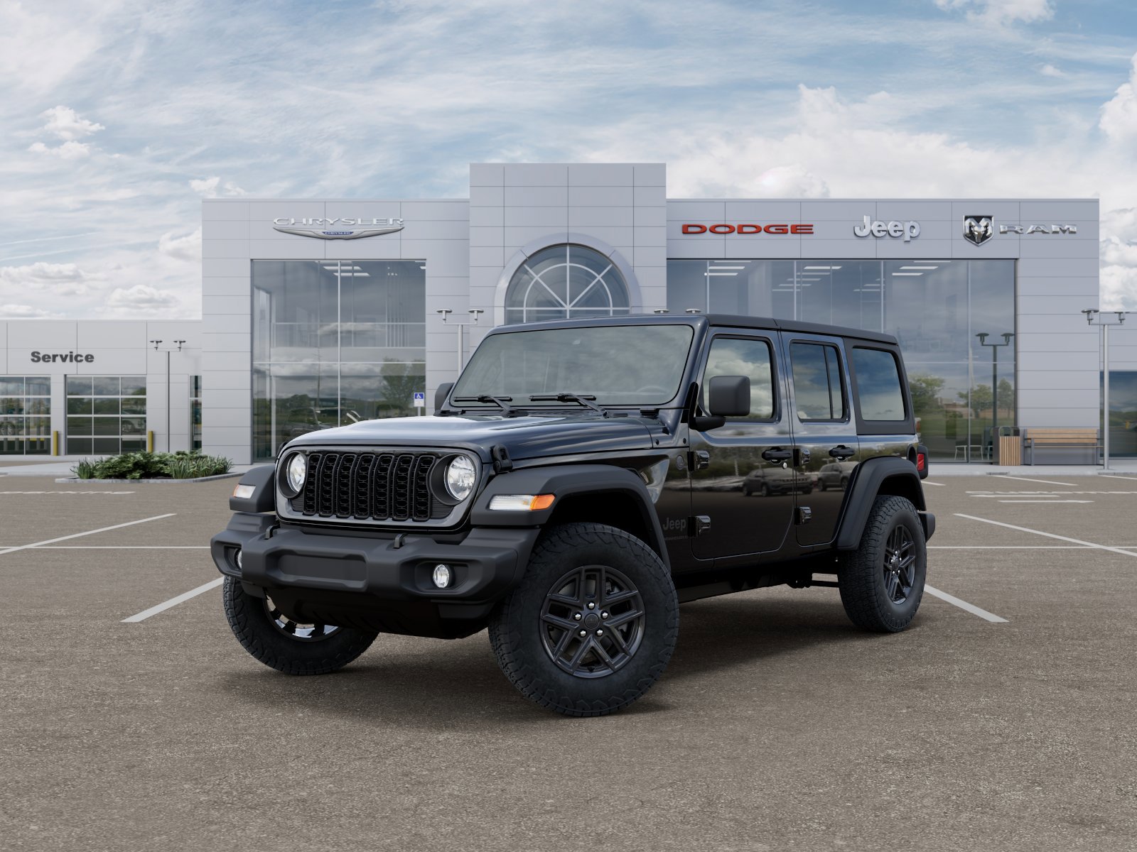 New 2025 Jeep Wrangler Unlimited Sport