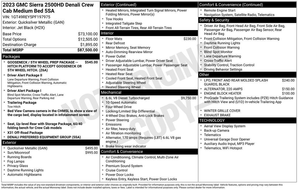 Certified 2023 GMC Sierra 2500 Denali image 10