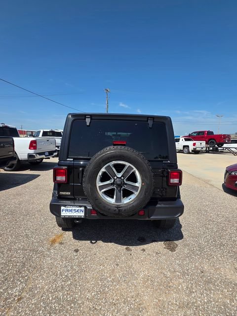 Used 2021 Jeep Wrangler Unlimited Sahara w/ Uconnect 4C Nav & Sound Group AWD/4WD image 5