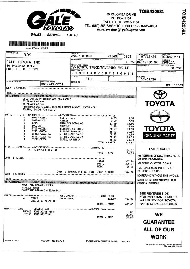 Used 2023 Toyota RAV4 LE AWD/4WD image 12