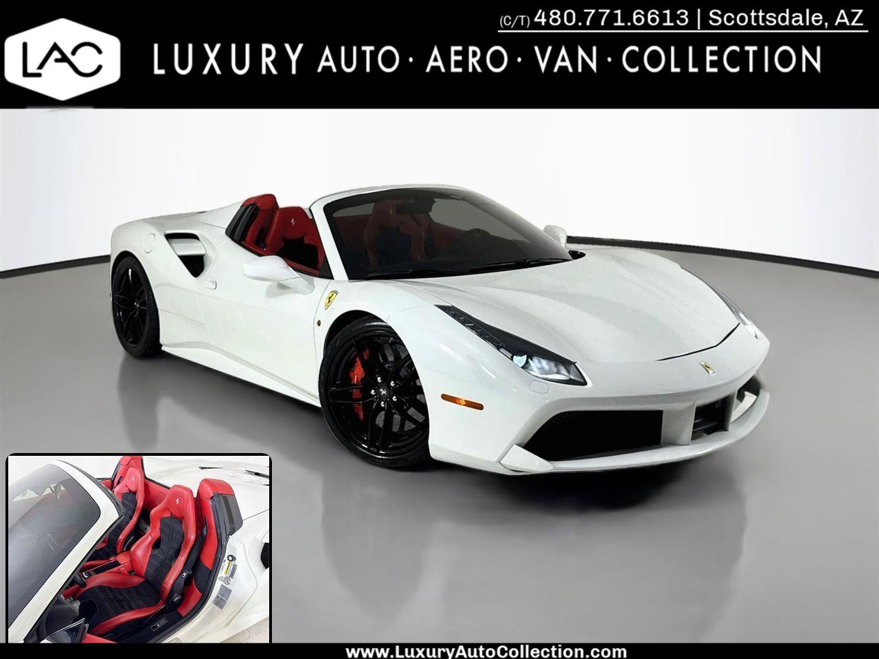 Used 2019 Ferrari 488 Spider