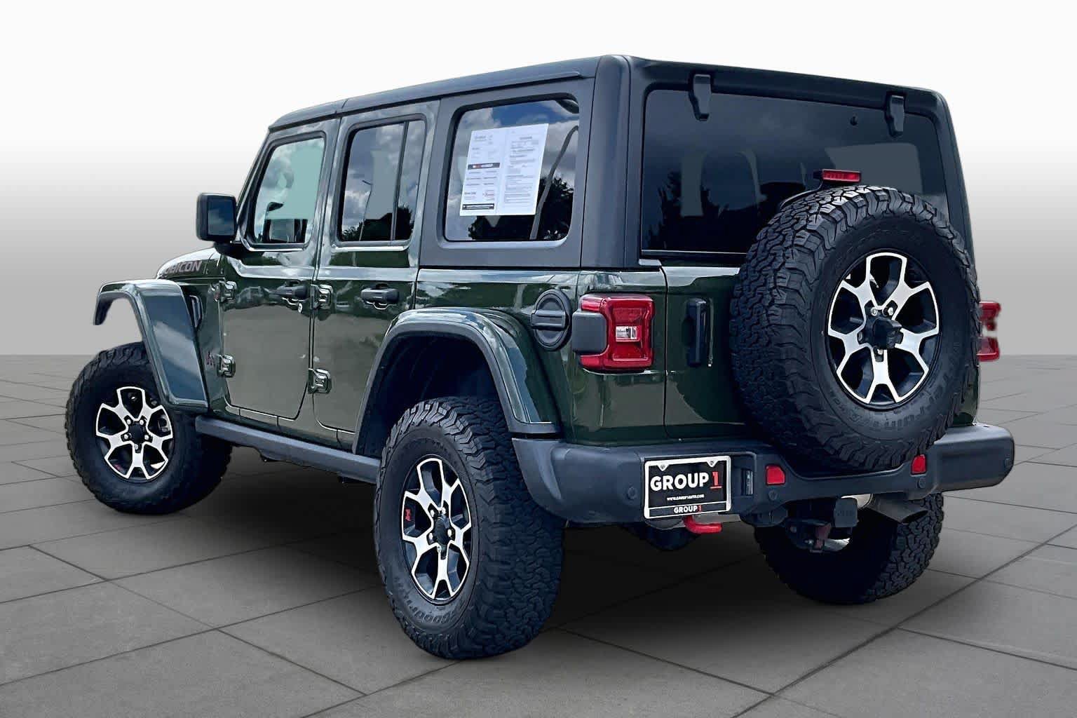 Used 2023 Jeep Wrangler Unlimited Rubicon w/ Steel Bumper Group AWD/4WD image 11