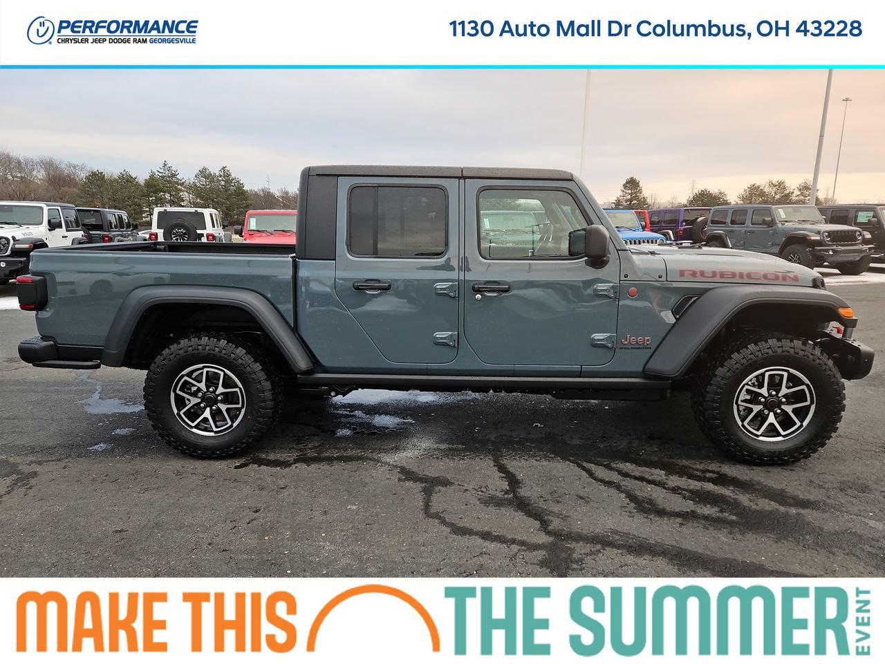 New 2026 Jeep Gladiator Rubicon w/ Steel Bumper Group AWD/4WD image 8