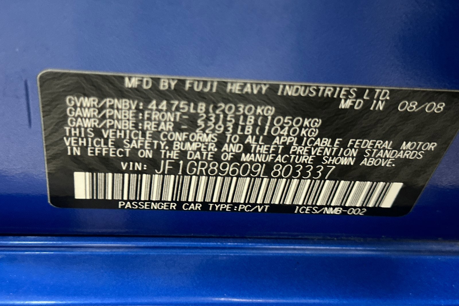 Used 2009 Subaru Impreza WRX STI image 50