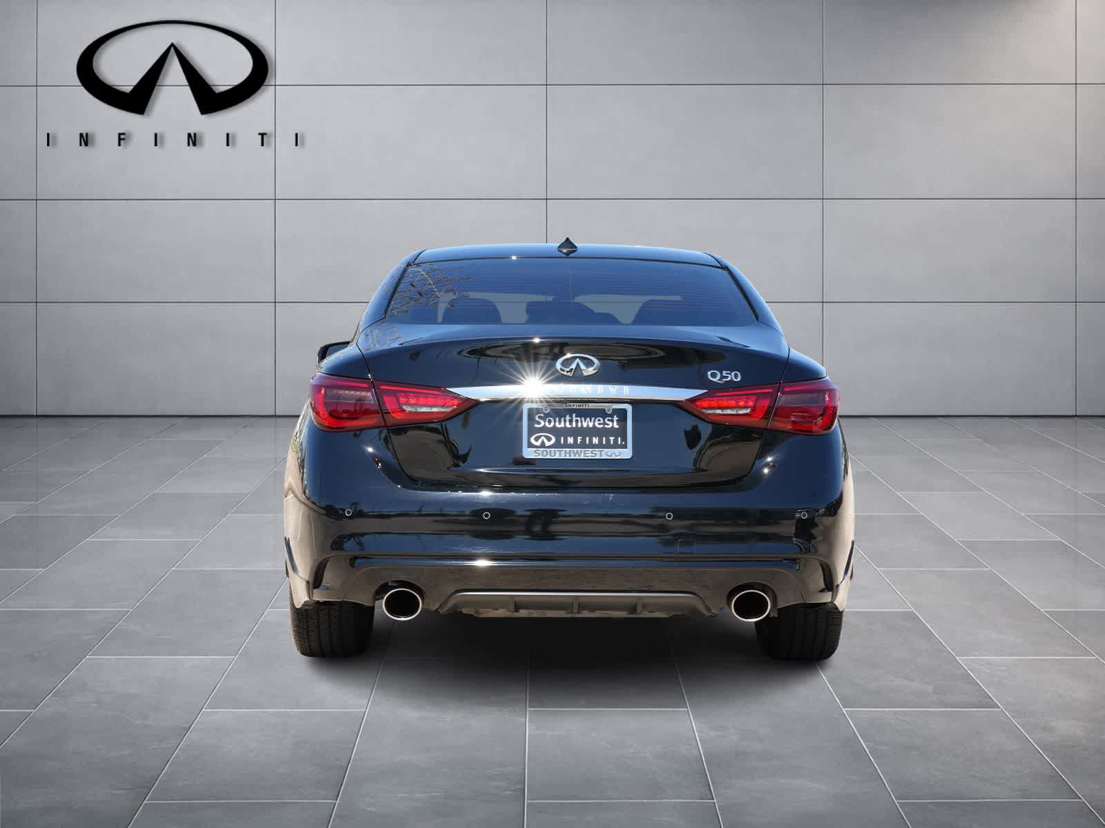 Certified 2023 INFINITI Q50 Luxe w/ Cargo Package RWD image 6