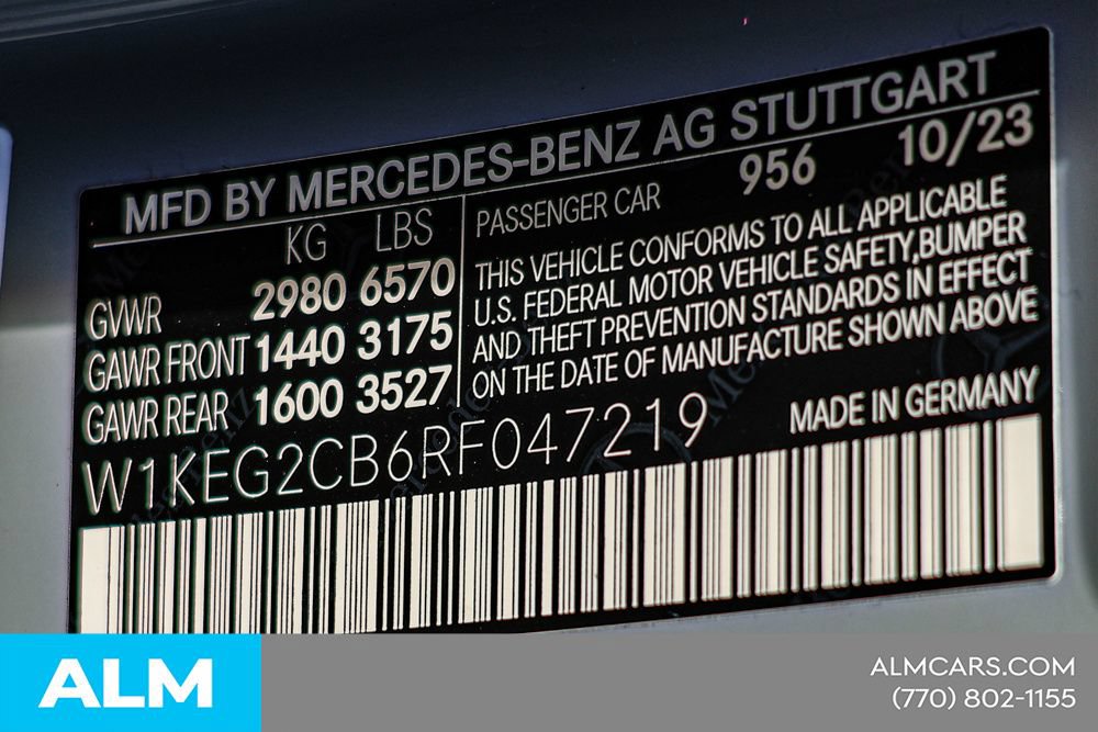 Used 2024 Mercedes-Benz EQE 500 4MATIC Sedan image 62