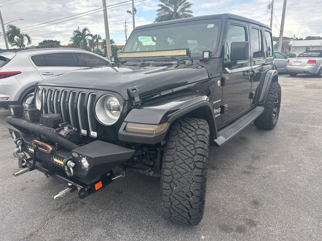 Used 2020 Jeep Wrangler Unlimited Sahara image 1