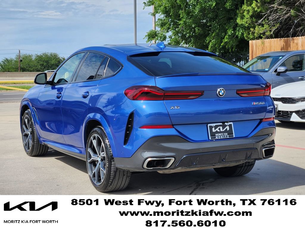 Used 2020 BMW X6 M50i AWD/4WD image 6