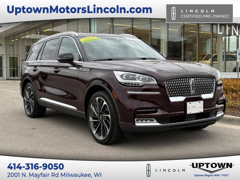 Certified 2023 Lincoln Aviator Reserve w/ Equipment Group 201A