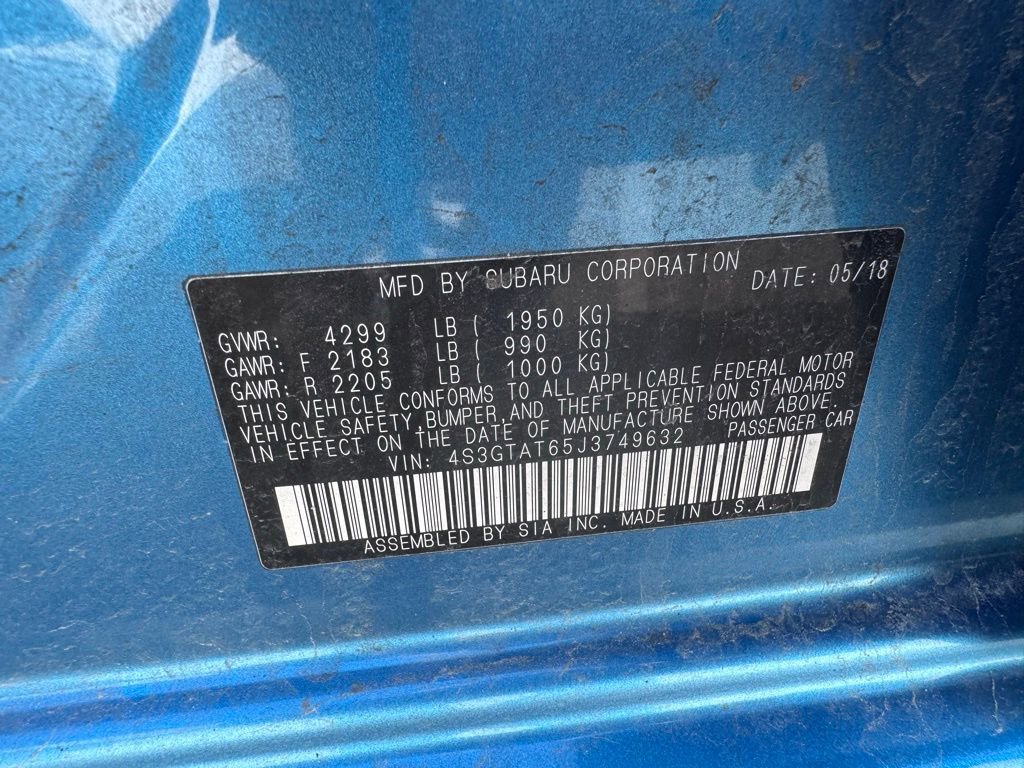 Used 2018 Subaru Impreza 2.0i Limited image 23