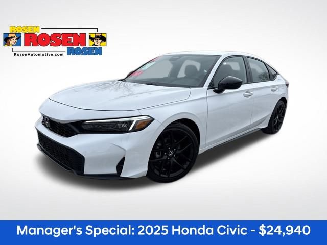 Certified 2025 Honda Civic Sport 360° Tour