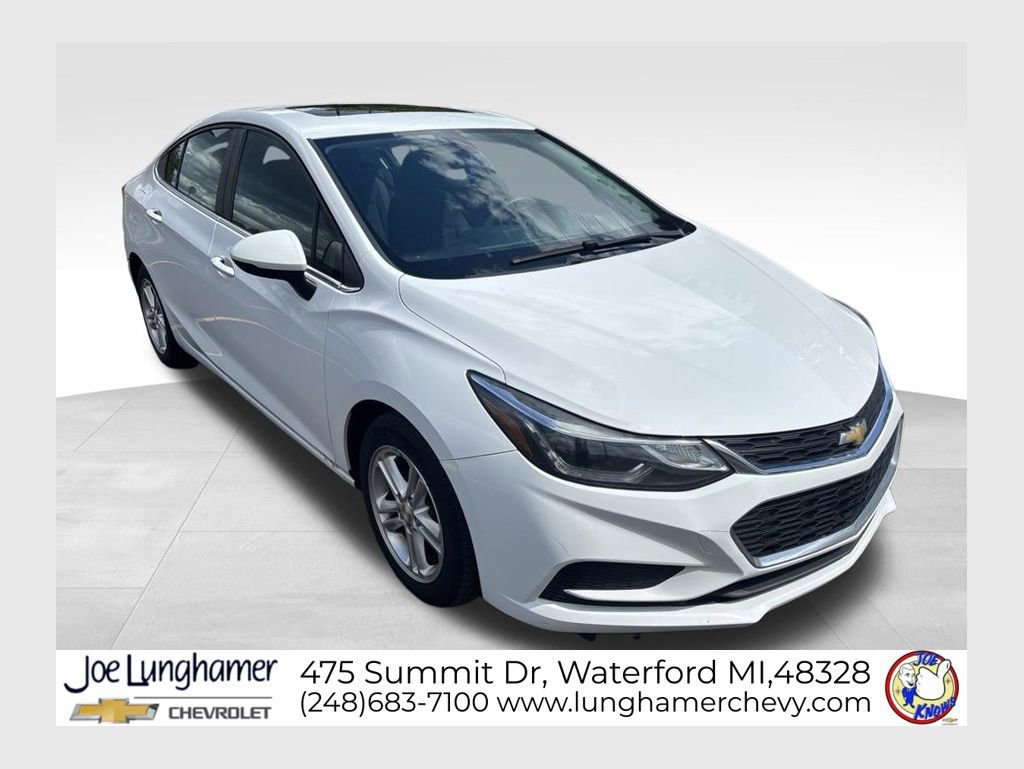 Used 2016 Chevrolet Cruze LT w/ Sun And Sound Package FWD image 1