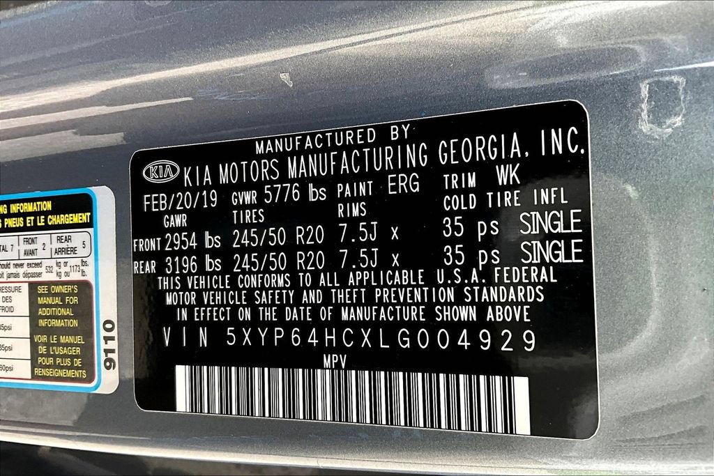 Used 2020 Kia Telluride S FWD image 17