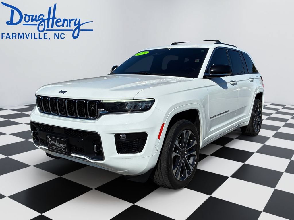 Used 2023 Jeep Grand Cherokee Overland w/ Adv Protech Group III AWD/4WD image 1