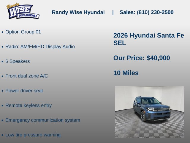 New 2026 Hyundai Santa Fe SEL AWD/4WD image 5