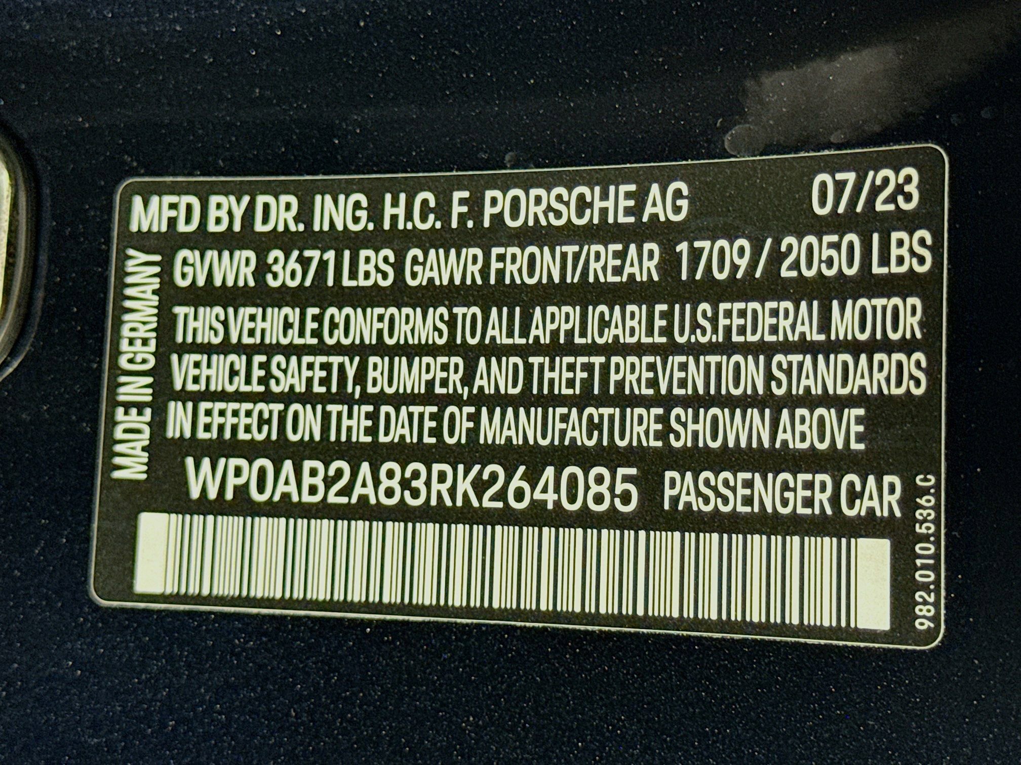 Certified 2024 Porsche 718 Cayman S RWD image 26