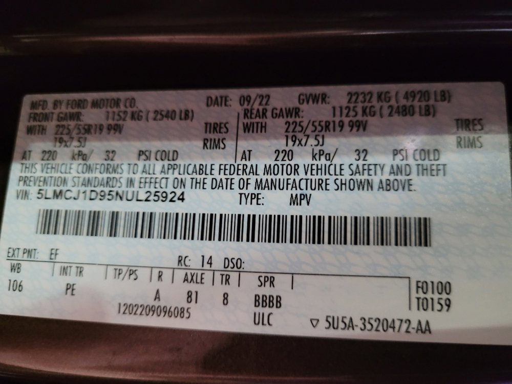 Used 2022 Lincoln Corsair AWD w/ Premium Package image 33
