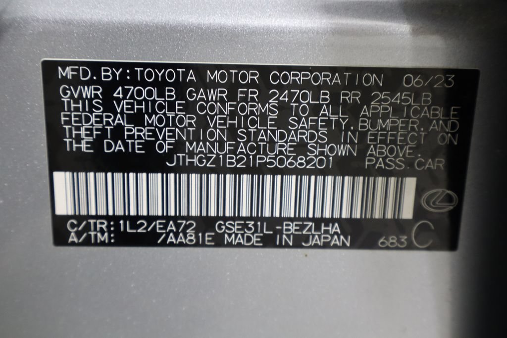 Used 2023 Lexus IS 350 F Sport w/ Memory Package RWD image 38