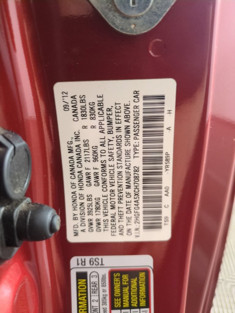 Used 2012 Honda Civic Si image 28