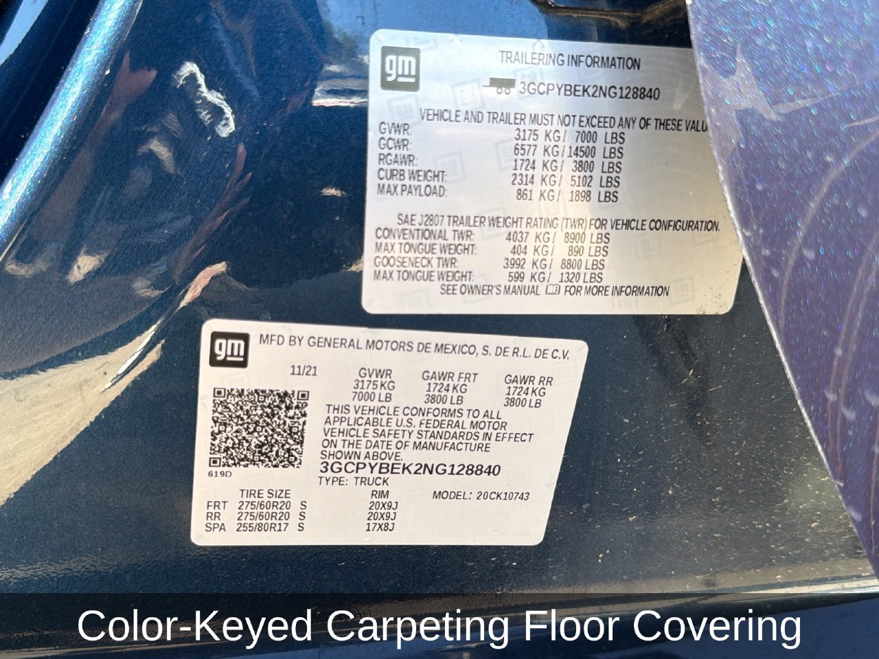 Used 2022 Chevrolet Silverado 1500 Custom w/ LPO, Dark Essentials Package AWD/4WD image 27
