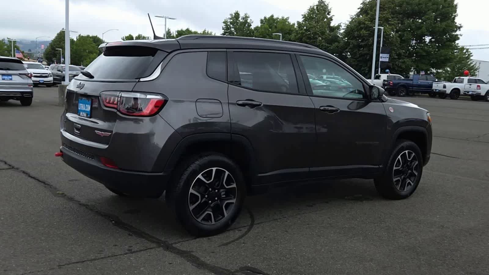 Used 2021 Jeep Compass Trailhawk AWD/4WD image 8