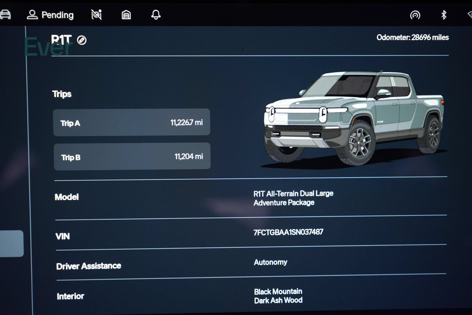 Used 2025 Rivian R1T Adventure Dual AWD/4WD image 7
