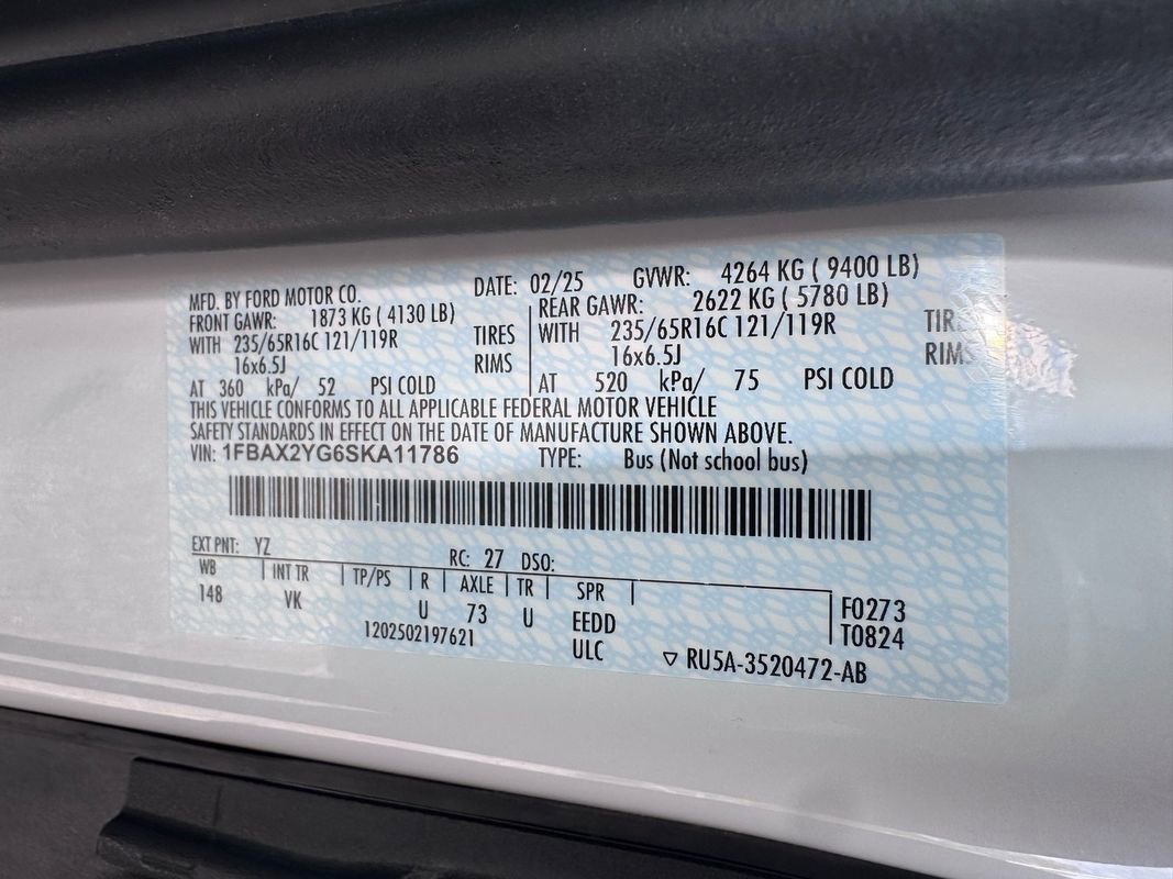 Used 2025 Ford Transit 350 XL RWD image 45