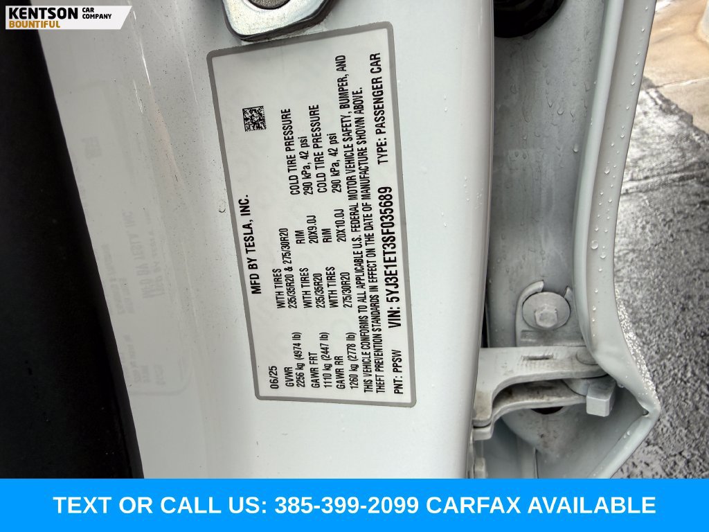 Used 2025 Tesla Model 3 Performance AWD/4WD image 28