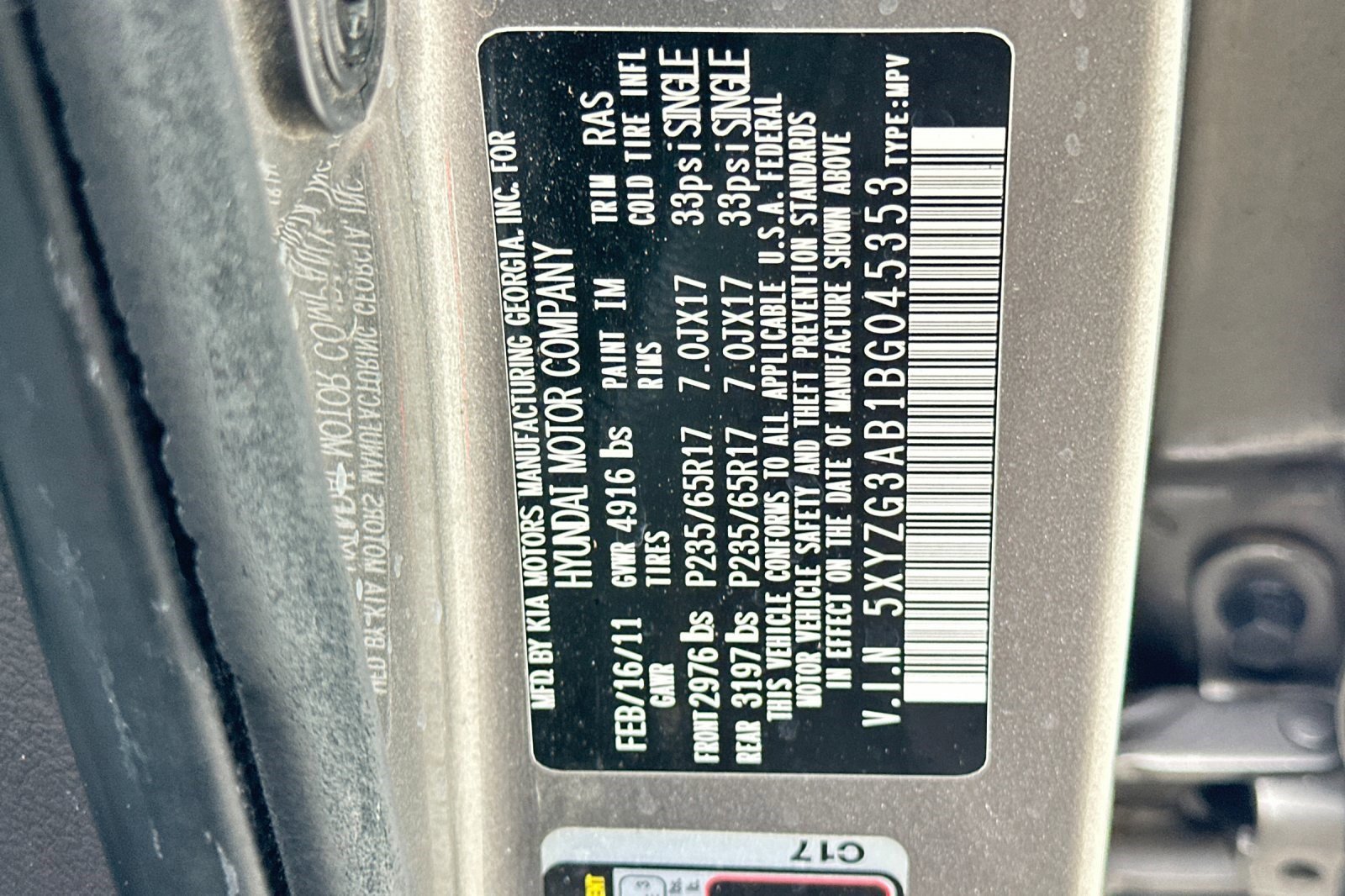 Used 2011 Hyundai Santa Fe GLS FWD image 20