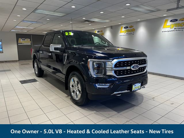 Used 2022 Ford F150 Platinum w/ Equipment Group 701A High image 1